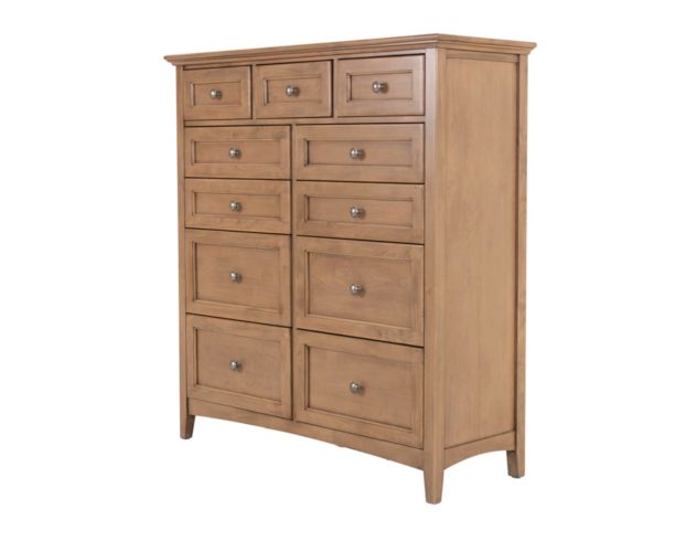 Whittier Wood Products McKenzie Pecan 11-Drawer Chest large image number 2