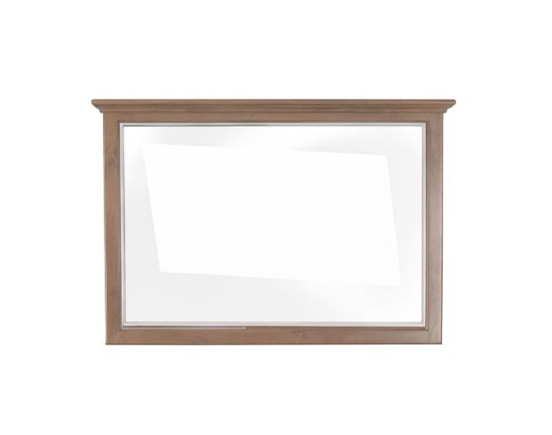 Whittier Wood Products McKenzie Pecan Mirror large image number 1