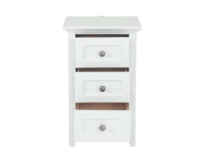 Whittier Wood Products McKenzie White Nightstand