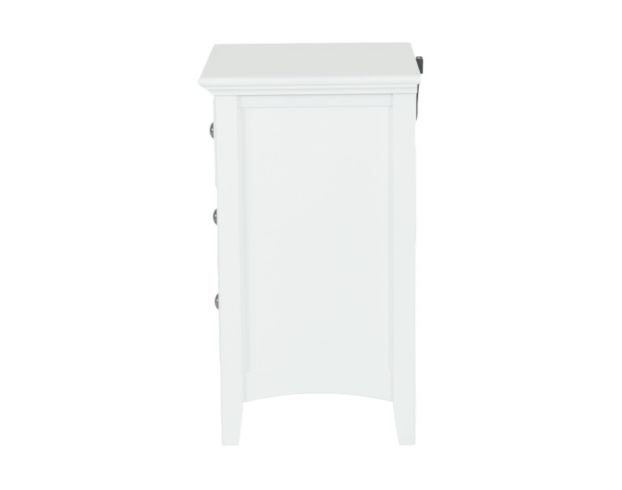 Whittier Wood Products McKenzie White Nightstand large image number 5