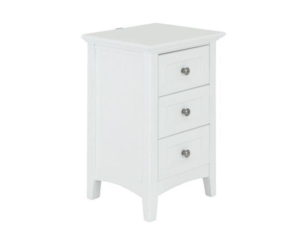 Whittier Wood Products McKenzie White Nightstand large image number 8