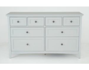 Whittier Wood Products McKenzie White Dresser