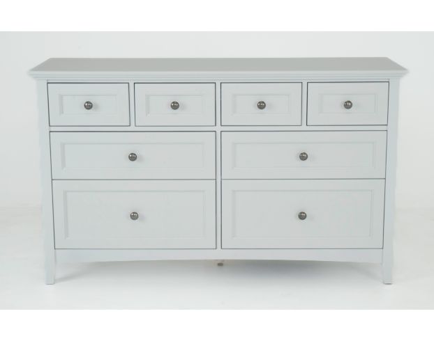 Whittier Wood Products McKenzie White Dresser large