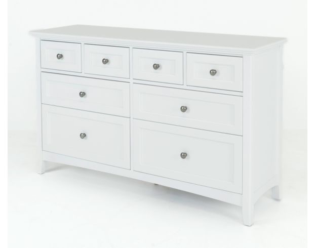 Whittier Wood Products McKenzie White Dresser large image number 4