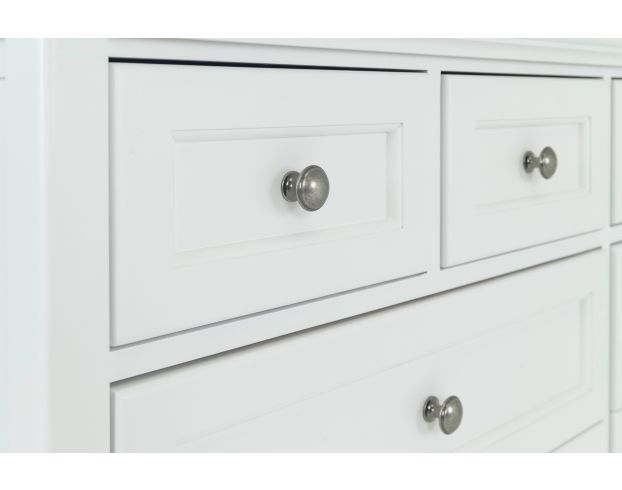 Whittier Wood Products McKenzie White Dresser large image number 10