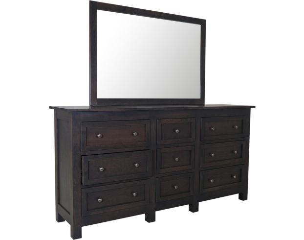 Whittier Wood Taylor J Dresser with Mirror large image number 2