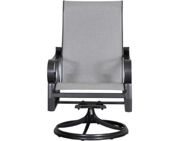 Woodard Belden Swivel Dining Chair large image number 1