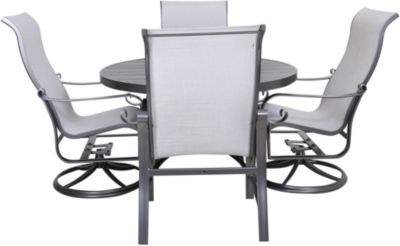 Woodard Belden 5 Piece Dining Set Homemakers Furniture