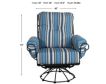 Woodard Terrace Swivel Rocker Lounge Chair small image number 6