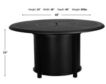 Woodard Hampton Round Fire Pit Table small image number 5