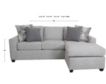 Wood House Upholstery Hyde Sofa Chaise small image number 8