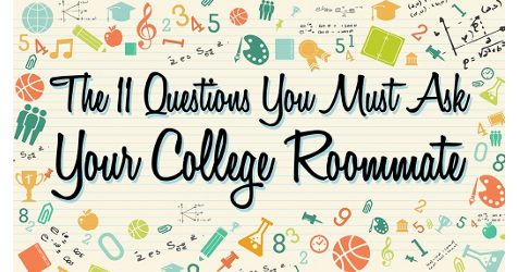What to Ask Your College Roommate